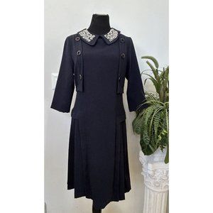 NWT Lexington Women’s Stretch Jackie Style 60s Hats to Hose Dress Sz L MSRP $169